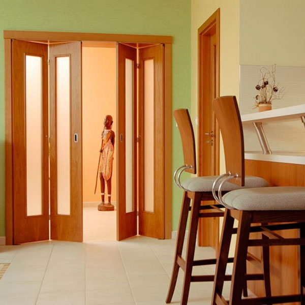 двери на кухню раздвижные гармошка Норильск